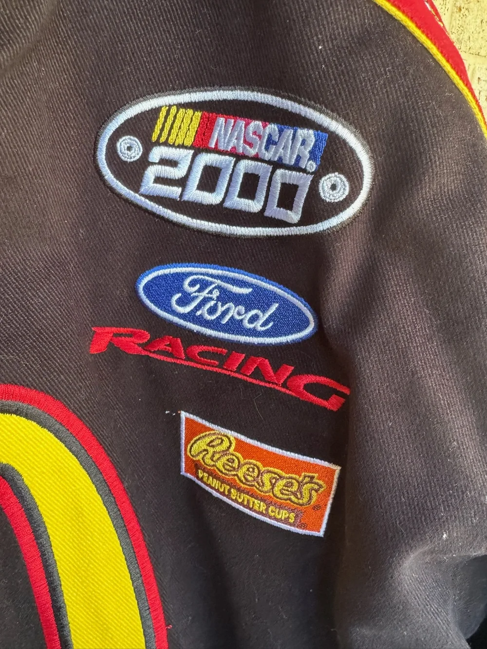 JH Design Bill Elliott McDonald's Winston Cup Vintage Crew Jacket-Size XL